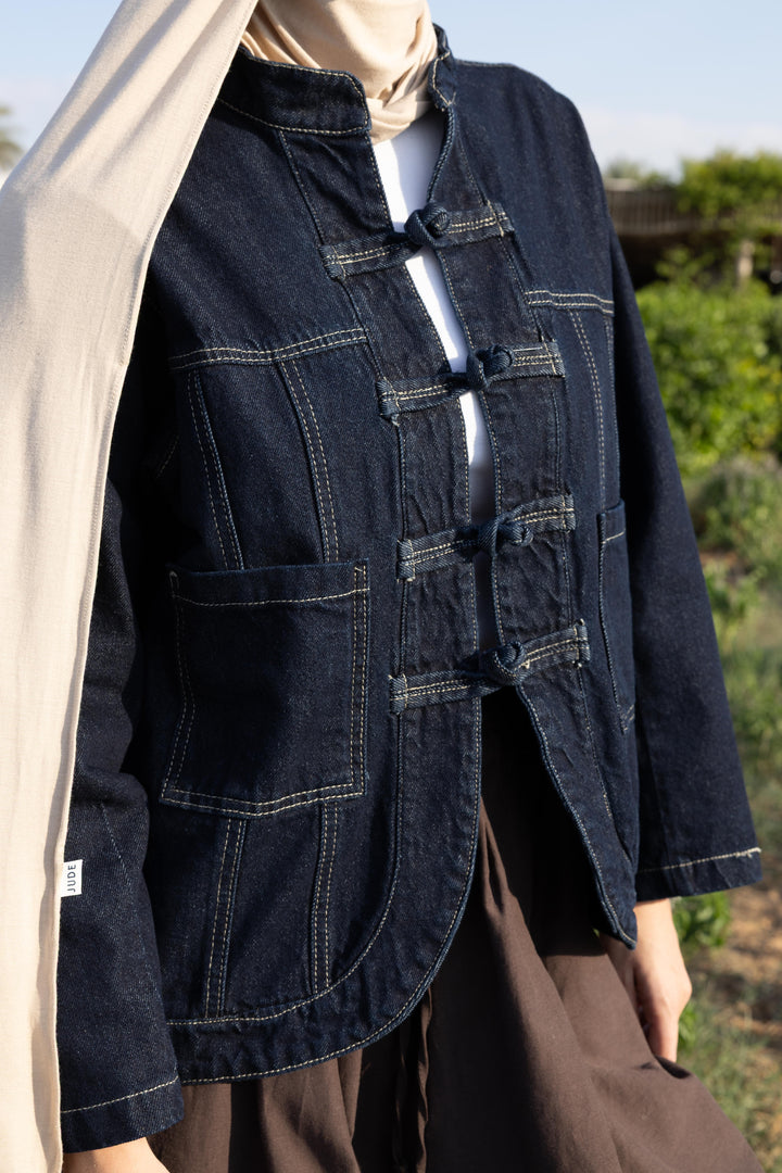 Osaka Denim Top