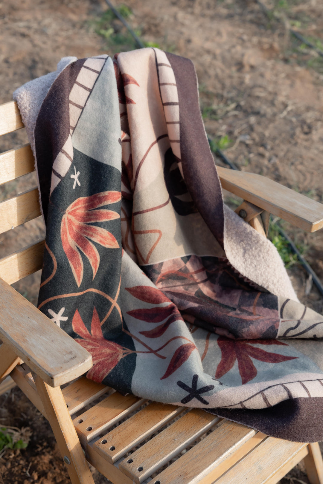 Wild Woods winter scarf