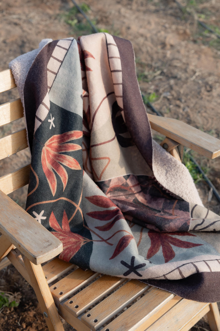 Wild Woods winter scarf