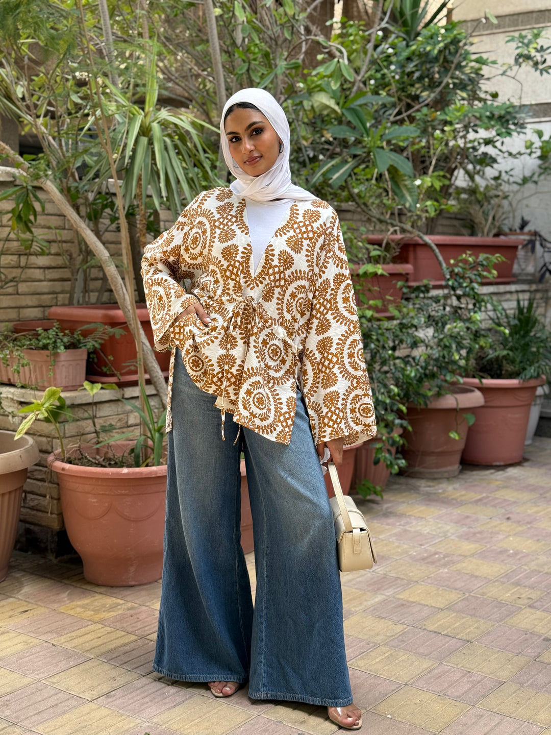 Melina Kimono In Mustard