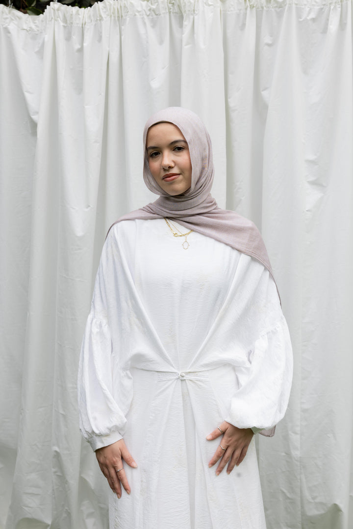 Spring Whisper Dress in White