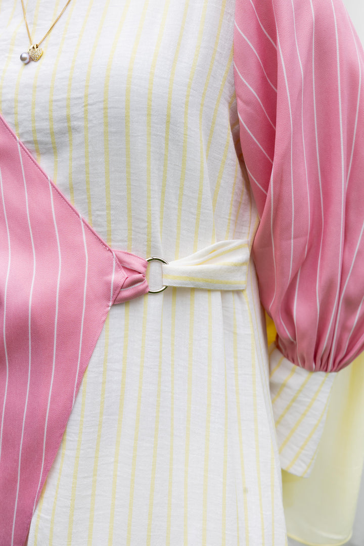 Stripey Days Kimono