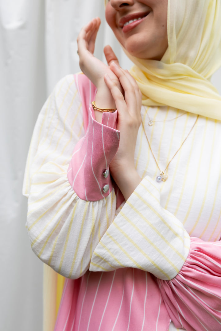 Stripey Days Kimono