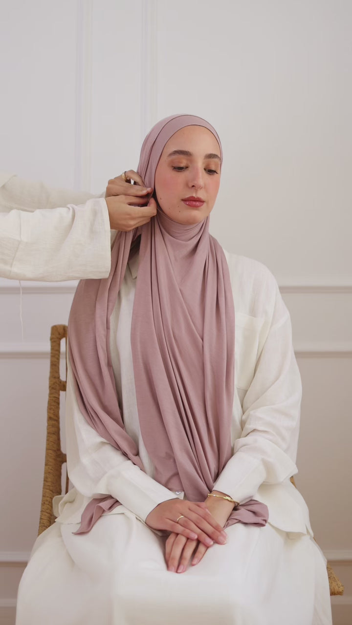 Dusty Rose Jersey Set